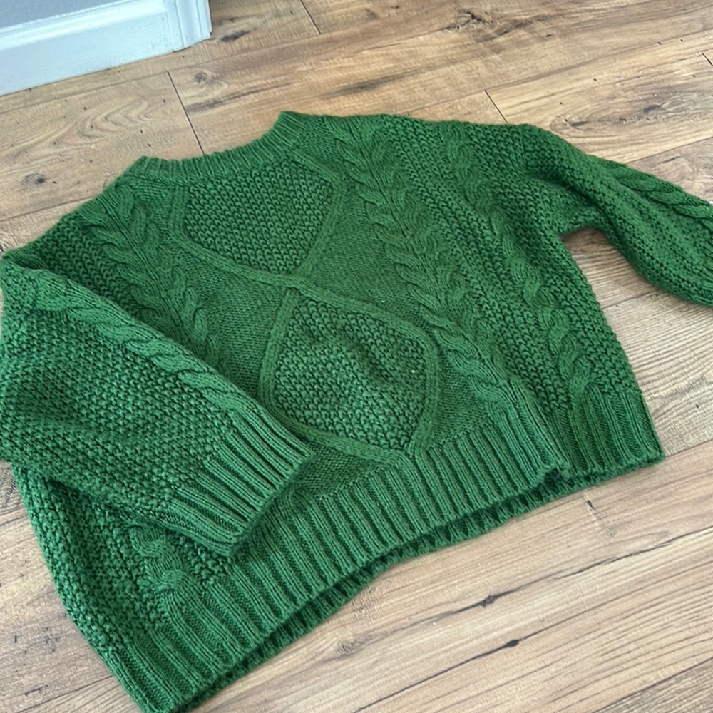 Revolve Snyds Green Sweater